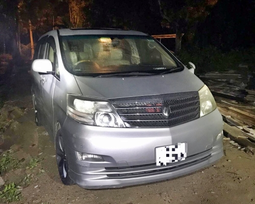涉案私家車。