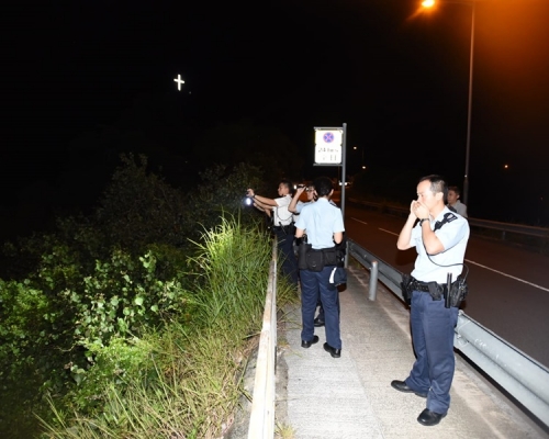 警員初步調查事件無可疑。丁志雄攝