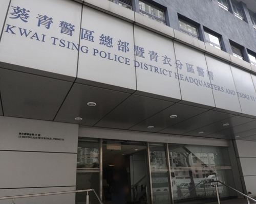 警員到場調查,現正追緝賊人歸案。資料圖片
