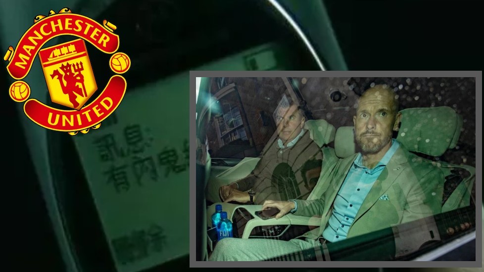曼聯新帥坦哈格已經抵達曼聯的倫敦辦事處。網上圖片