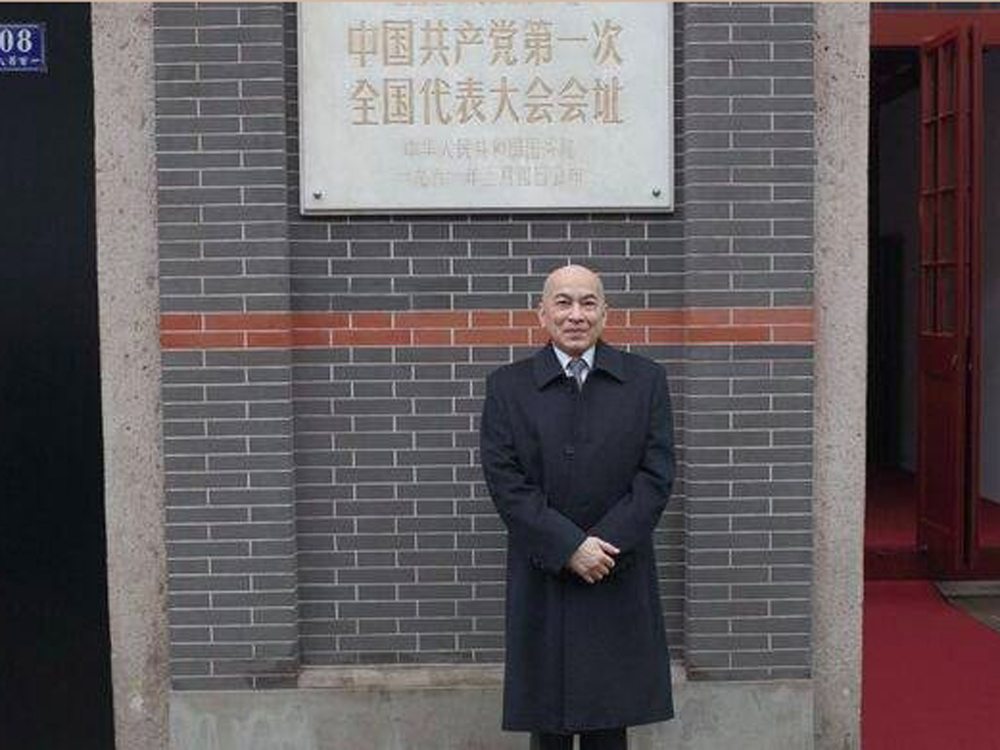 柬埔寨国王西哈莫尼。（网图）