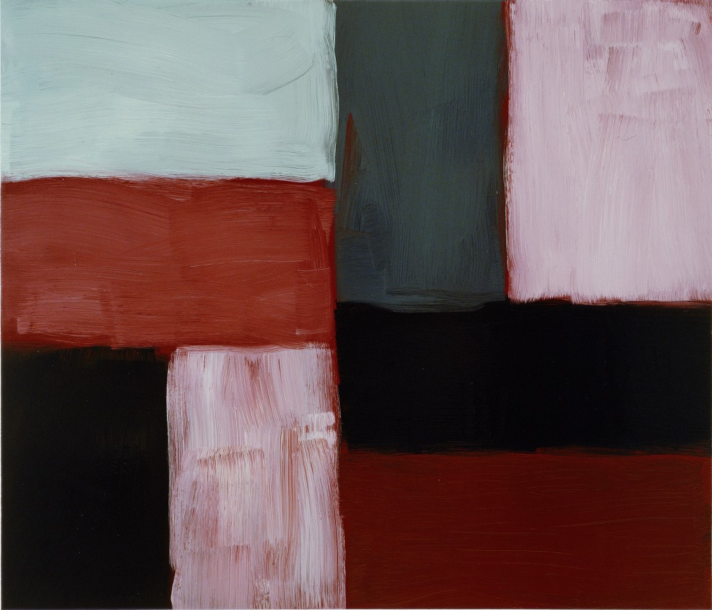 Sean Scully, Pink Two, 2008, oil on aluminium, 71.3 x 81.3 (28 18 x 32 18 in.)