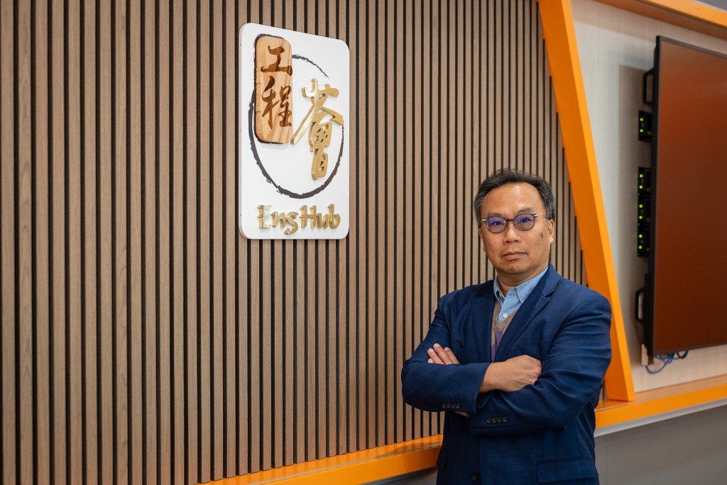 香港工程師學會消防分部事務委員工程師李定強。劉駿軒攝 香港工程師學會消防分部事務委員工程師李定強。劉駿軒攝