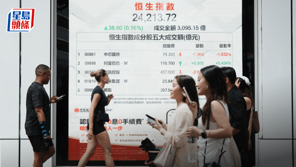 恒指升38點 AI概念股捱沽 兆易解禁跌15% 專家料短線上落市｜港股收市