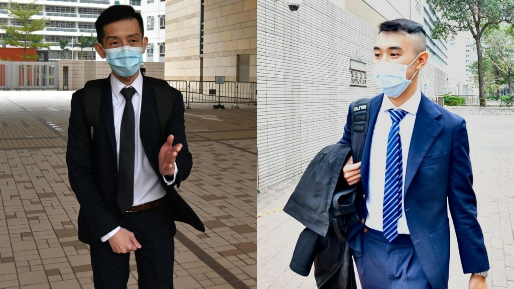 醫生何振銘（左）及麥明山（右)。