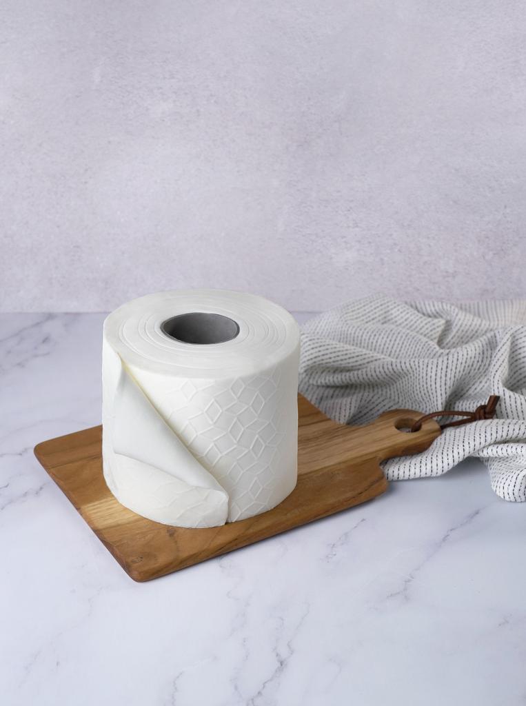 聖安娜廁紙蛋糕售罄。facebook圖片