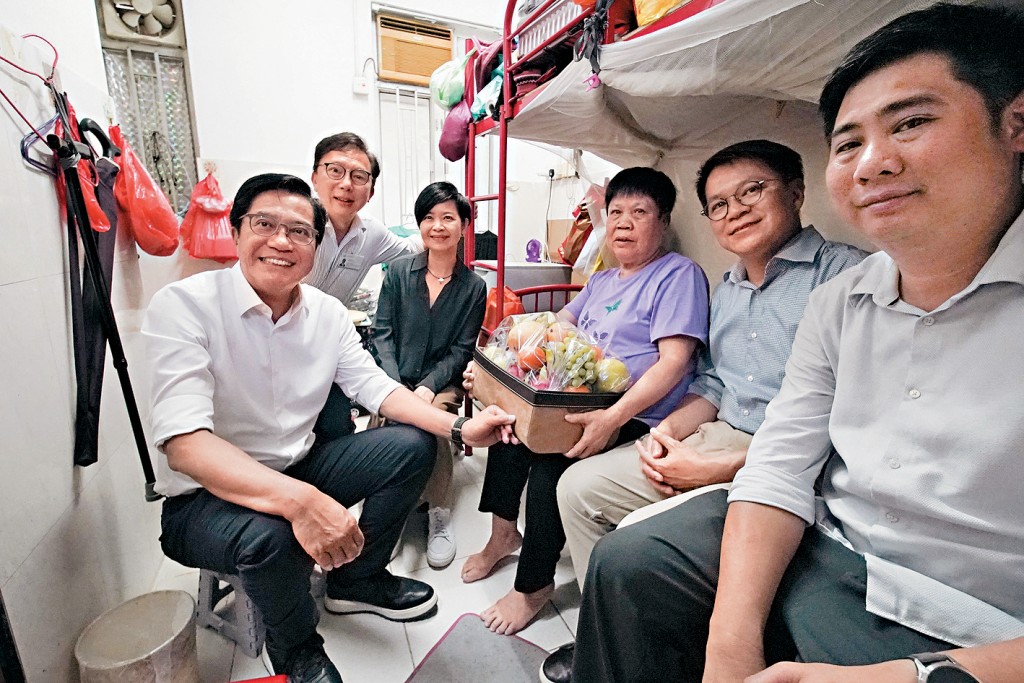 劏房戶擠逼情況令人關注。