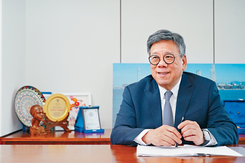 丘應樺相信香港今年有望維持貿易的增長勢頭。 