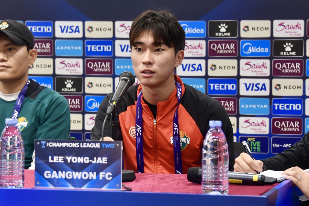 南韩U20国脚中场李勇宰。杨骏尧摄 南韩U20国脚中场李勇宰。杨骏尧摄