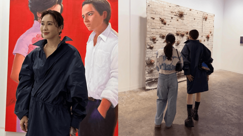 黎姿偕愛女同遊Art Basel  溫馨合照洩女兒外形  網民目擊場內漫步揭真實狀態