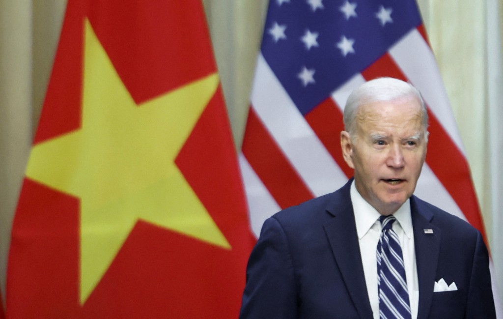 美國總統拜登早前到越南訪問。路透社