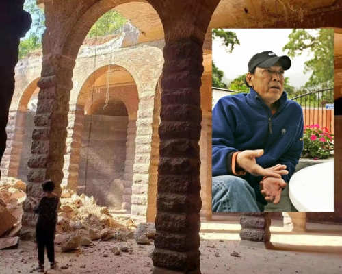 工程承建商創辦人女婿出身成氏家族，成員包括已故著名影星成奎安（小圖）。資料圖片