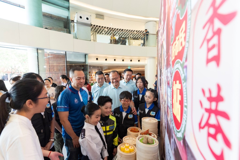 好市民獎巡禮展覽。（香港警察FB）