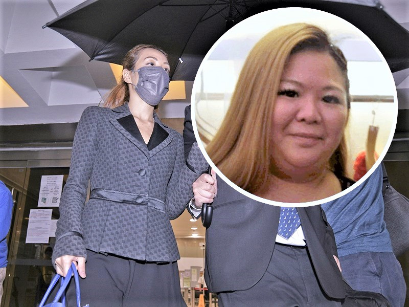 女西醫關孝孜否認誤殺李嘉瑩(小圖)。資料圖片/fb