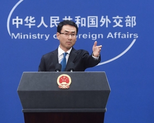 耿爽表示,中美財經官員並沒有就經貿問題進行談判。資料圖片