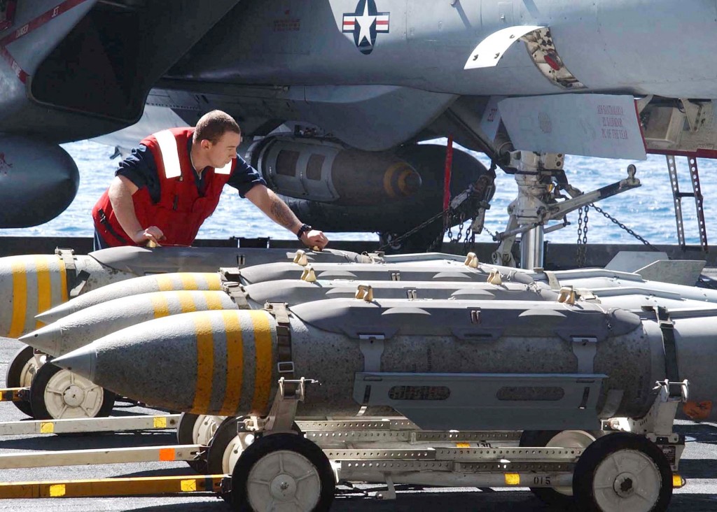 美製MK-84重型炸彈已運抵以色列。路透社