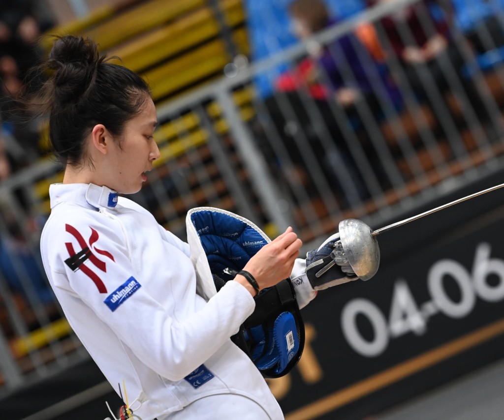 江旻憓未能继上周的世界杯索契站后再冲击奖牌。国际剑联Facebook图片
