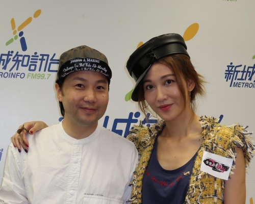 李彩樺為啤梨擔任電台節目嘉賓。
