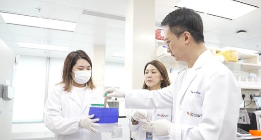 香港微生物菌群創新中心成功研發專利技術。政府新聞處圖片 香港微生物菌群創新中心成功研發專利技術。政府新聞處圖片