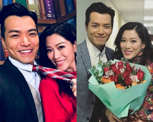 送水輝向大小姐甜指:「在我心中你已經是最佳女主角」。