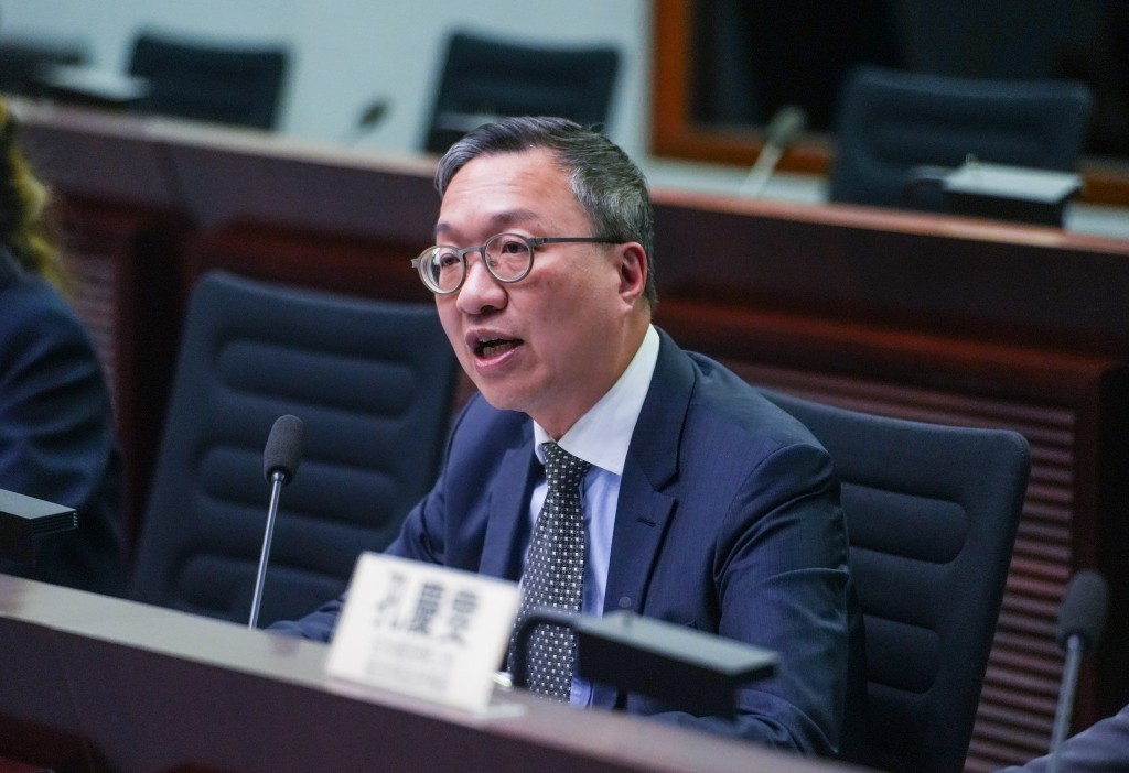 林定國表示,律政司正研究如何加強在政府合約中,納入調解條款的政策基礎上,使用國際調解院的調解服務。資料圖片 林定國表示,律政司正研究如何加強在政府合約中,納入調解條款的政策基礎上,使用國際調解院的調解服務。資料圖片
