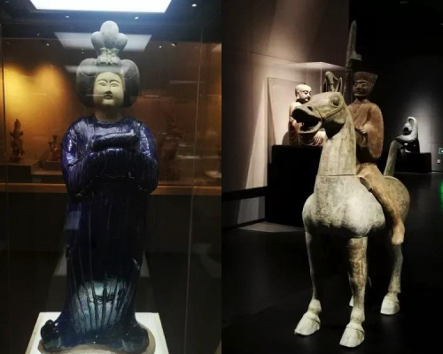 重慶大學博物館被質疑,館內還有大量疑似仿製品。(網圖)