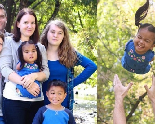 斯图尔特夫妇育有两名分为14岁及12岁的女儿，其后领养了7岁养子和玛利亚。