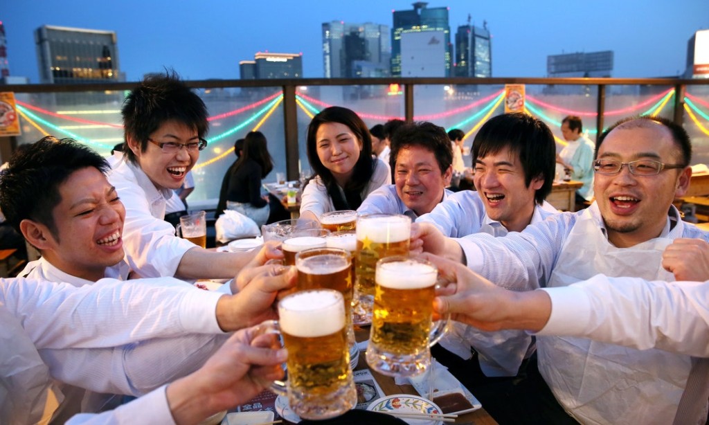 為防止民眾喝酒鬧事．澀谷10月開始實施夜間禁酒令，禁止在澀谷站周圍街道和公共場所飲酒。美聯社