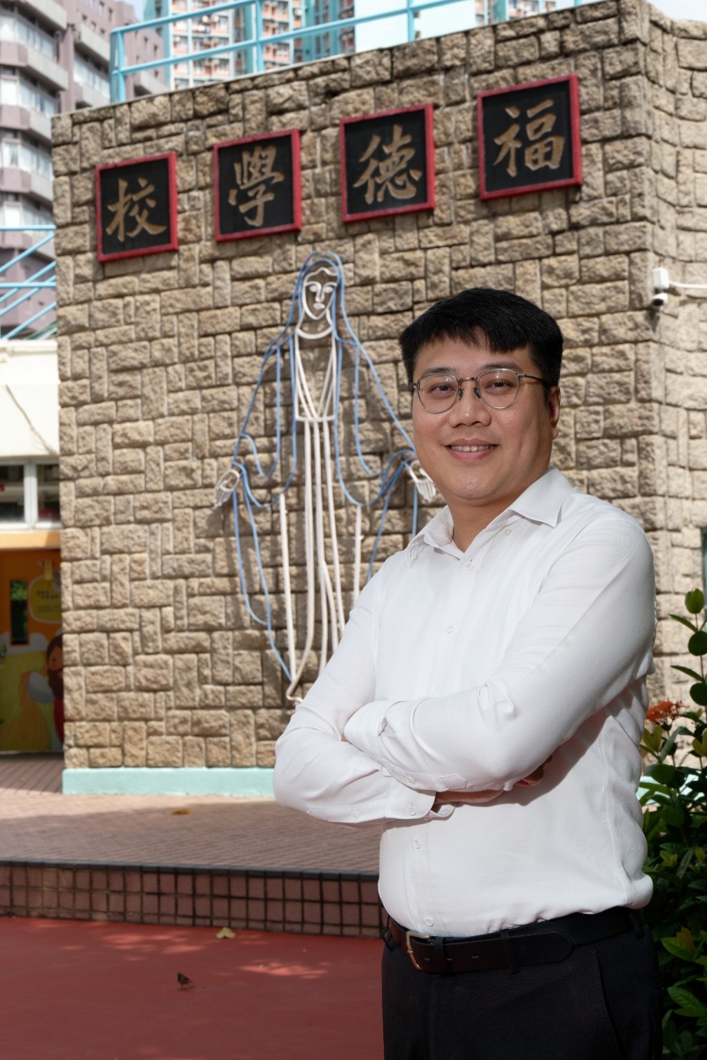 福德學校校長衞智立希望透過參與「童盟」,有助喚醒各界正視校園欺凌問題,力求為學童營造安全又愉快的校園環境。 福德學校校長衞智立希望透過參與「童盟」,有助喚醒各界正視校園欺凌問題,力求為學童營造安全又愉快的校園環境。