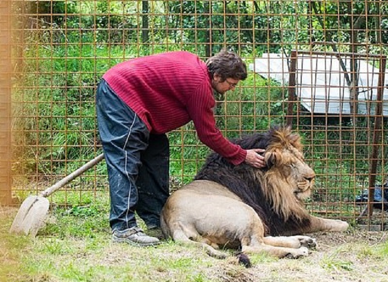 男子的屍體在籠中被發現。網上圖片