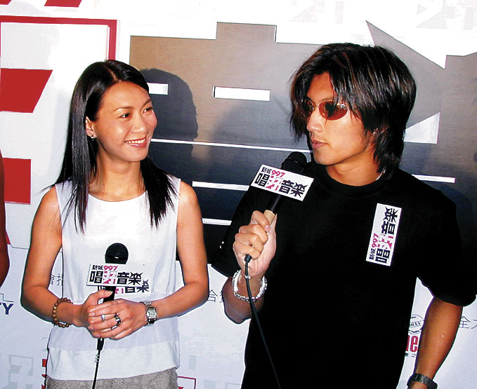 趙學而多年前曾跟謝霆鋒有過一段情。