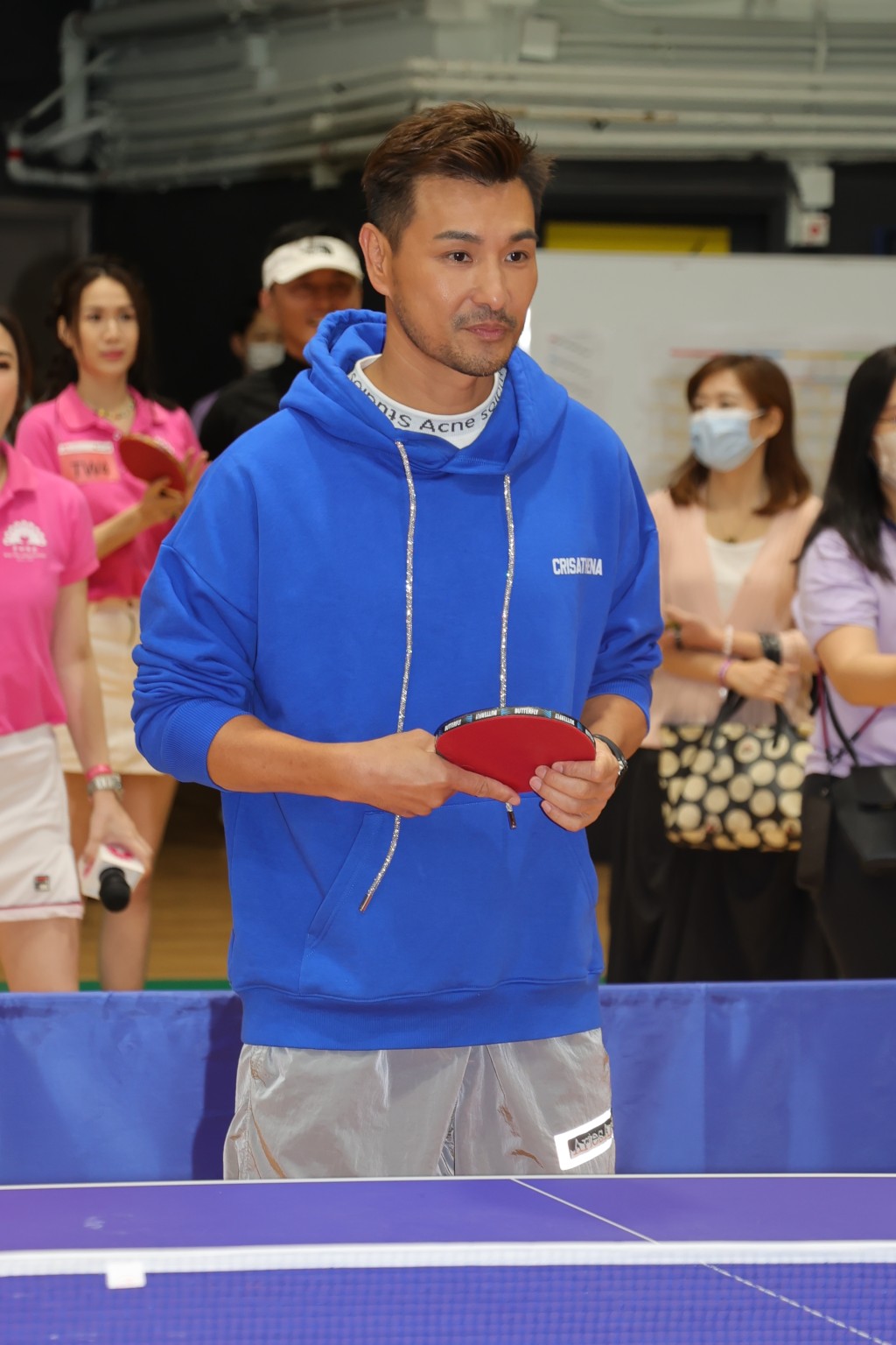 陳展鵬昔日是前乒乓球港隊成員。