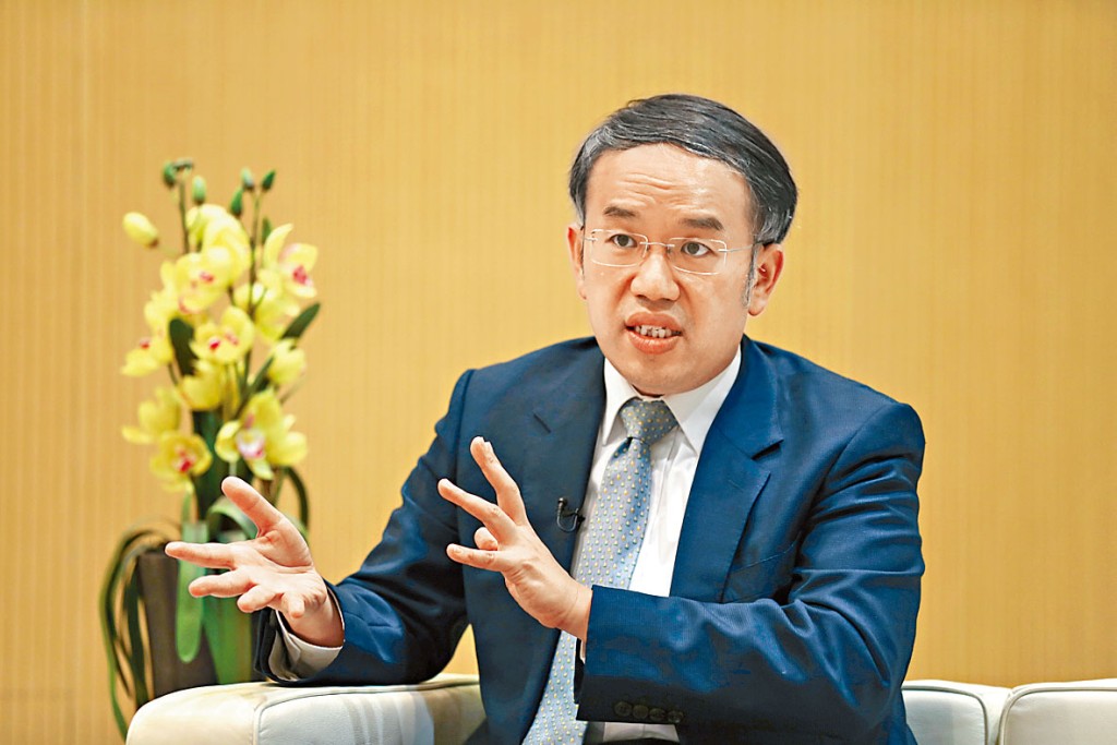 許正宇表示香港管理資產規模至去年底按年增長2%至逾31萬億港元。資料圖片