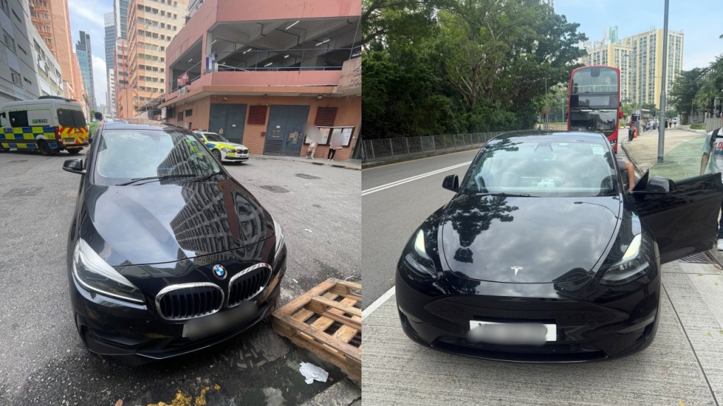 警方葵青放蛇打击白牌车 拘两司机扣查两车