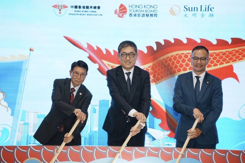 旅發局香港國際龍舟邀請賽傳媒簡介會。汪旭峰攝 旅發局香港國際龍舟邀請賽傳媒簡介會。汪旭峰攝