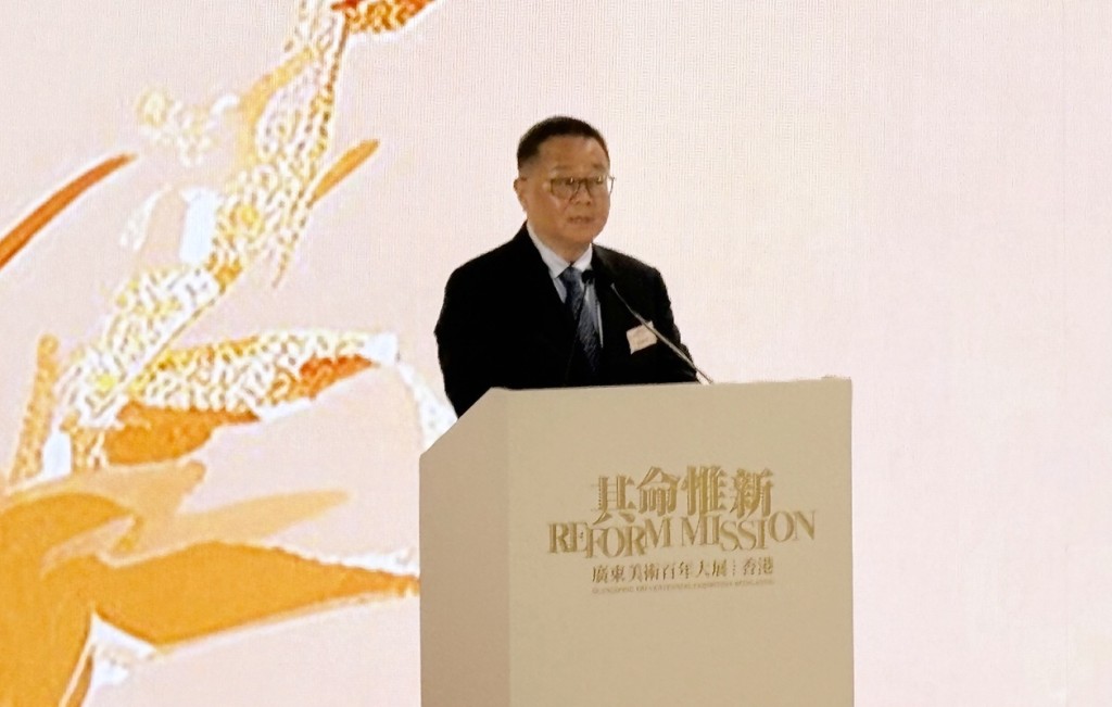 廣東省委常委、宣傳部部長胡勁軍。黃子龍攝 廣東省委常委、宣傳部部長胡勁軍。黃子龍攝