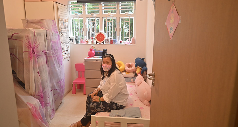 陳女士是喜居11位住客之一。