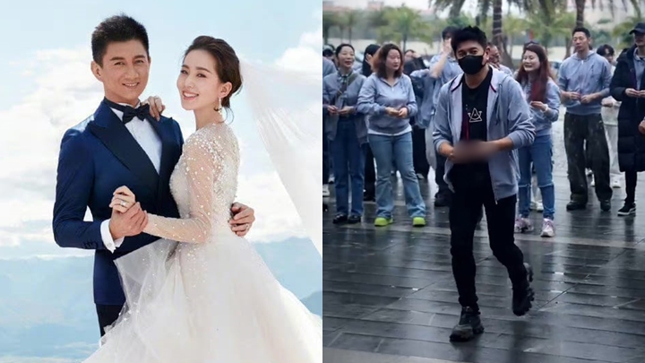 吳奇隆以行動粉碎婚變。