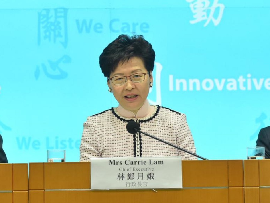 林鄭月娥引述沙中線調查委員會,認為紅磡站結構安全毋須重建或加固。