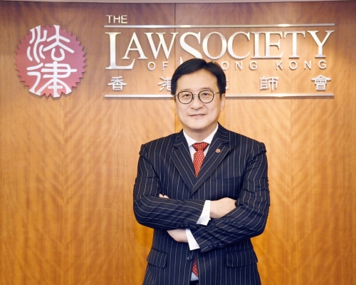 陳澤銘表示，只能從法律角度評論社會事件。資料圖片