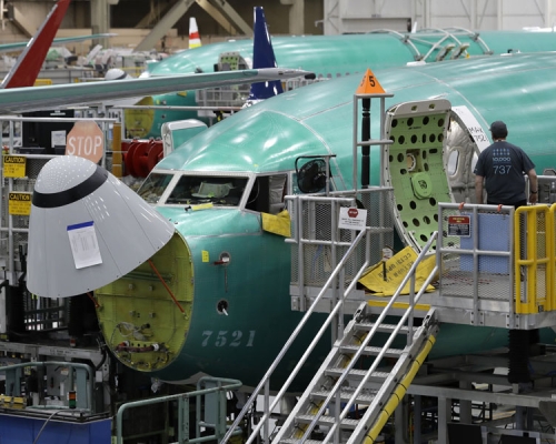 當地時間27日上午,波音公司發佈737MAX機型軟件升級計劃。AP