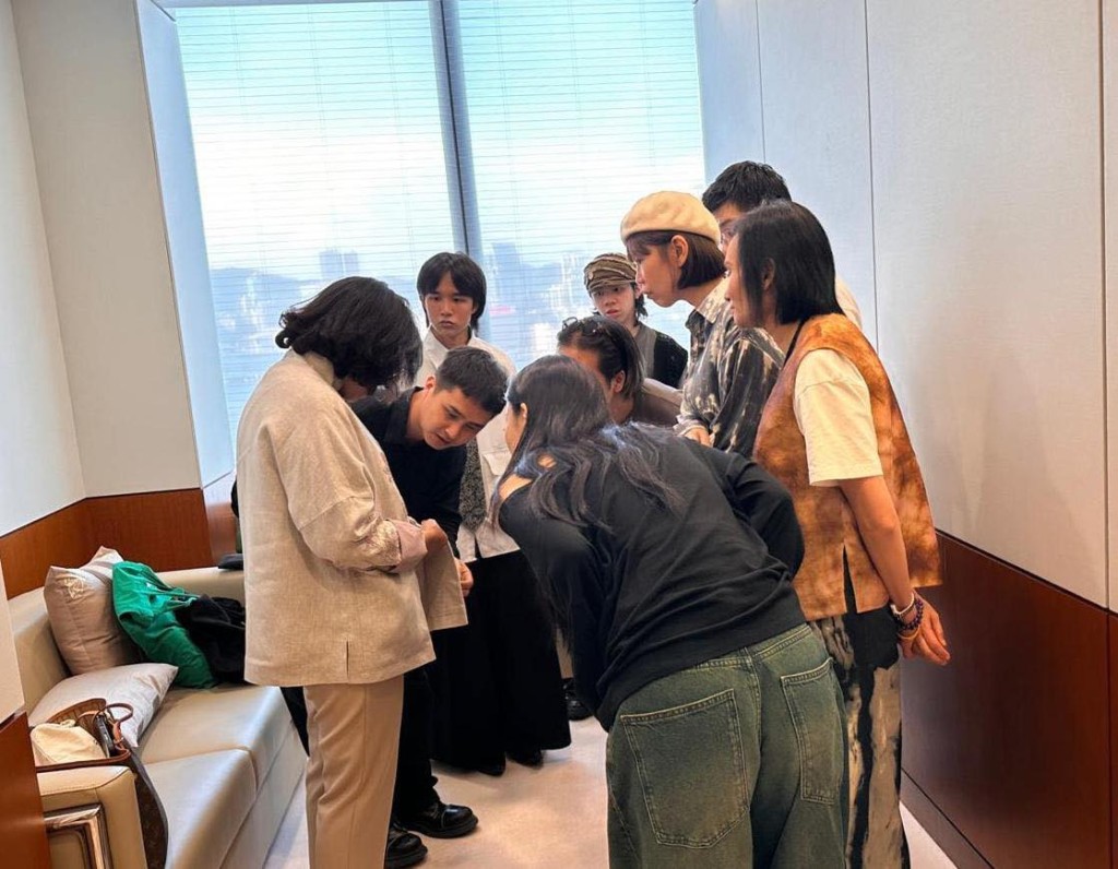 麥美娟於社交平台感謝同學與導師傾心投入。麥美娟fb