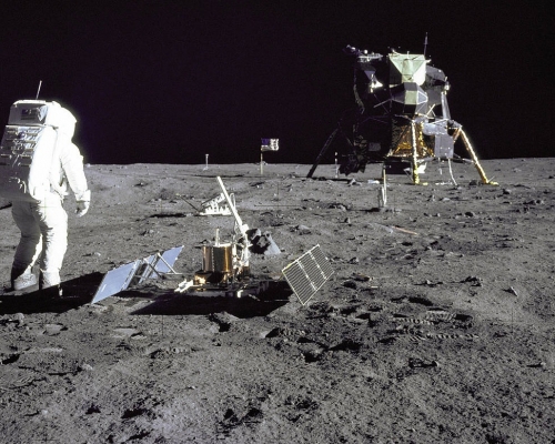 明年是阿波羅11號登月50周年。NASA圖片