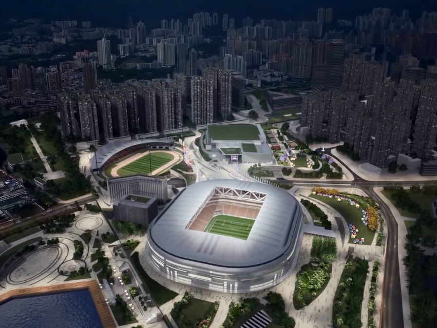 體育園工程造價涉及約319億港元,而且落選的投標者,可退還最多6000萬的投標費用。