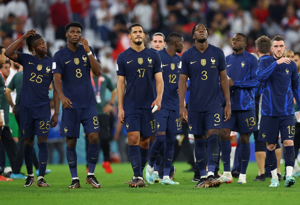今届分组赛最后一轮，法国再次以0:1不敌非洲的突尼西亚。虽然赛前法国队早已出线，故此仗进行轮换，但球队以六成六的控球率、六百二十二次传球和十次埋门的压倒性数据下，却依然被对手攻破大门，再次不敌非洲球队。Reuters资料图片