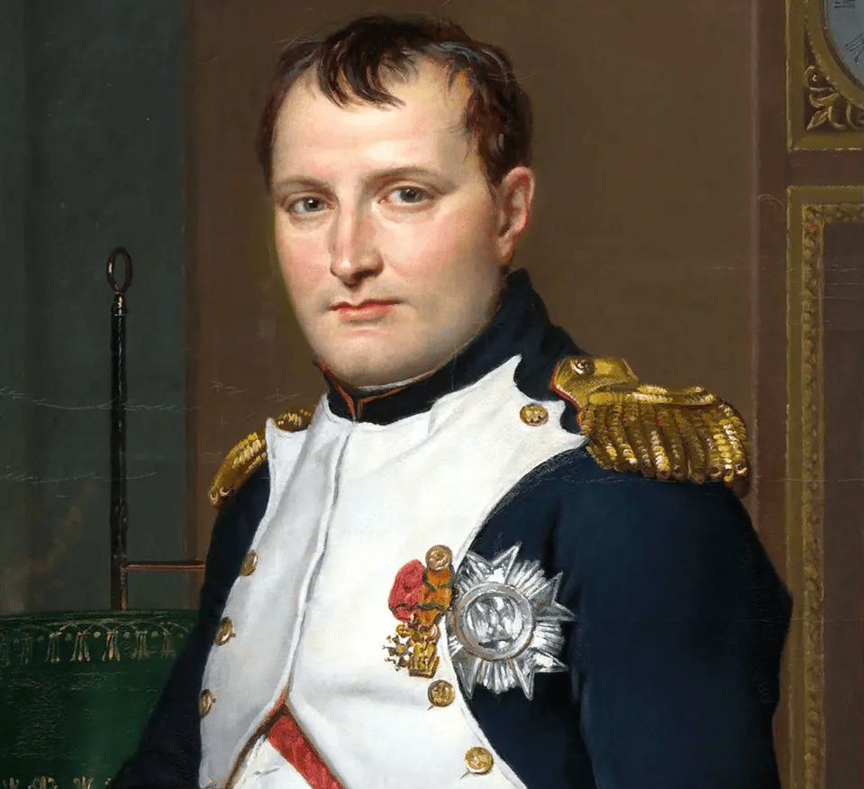 法國政治及軍事領袖拿破崙。