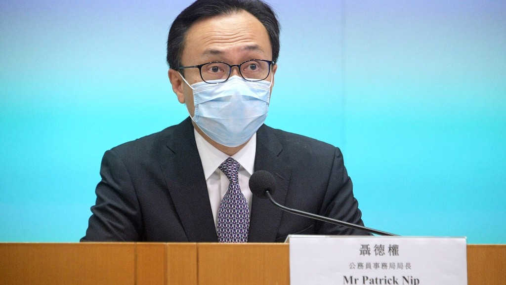聶德權表示,政府將於銅鑼灣禮頓中心增設疫苗接種中心。資料圖片