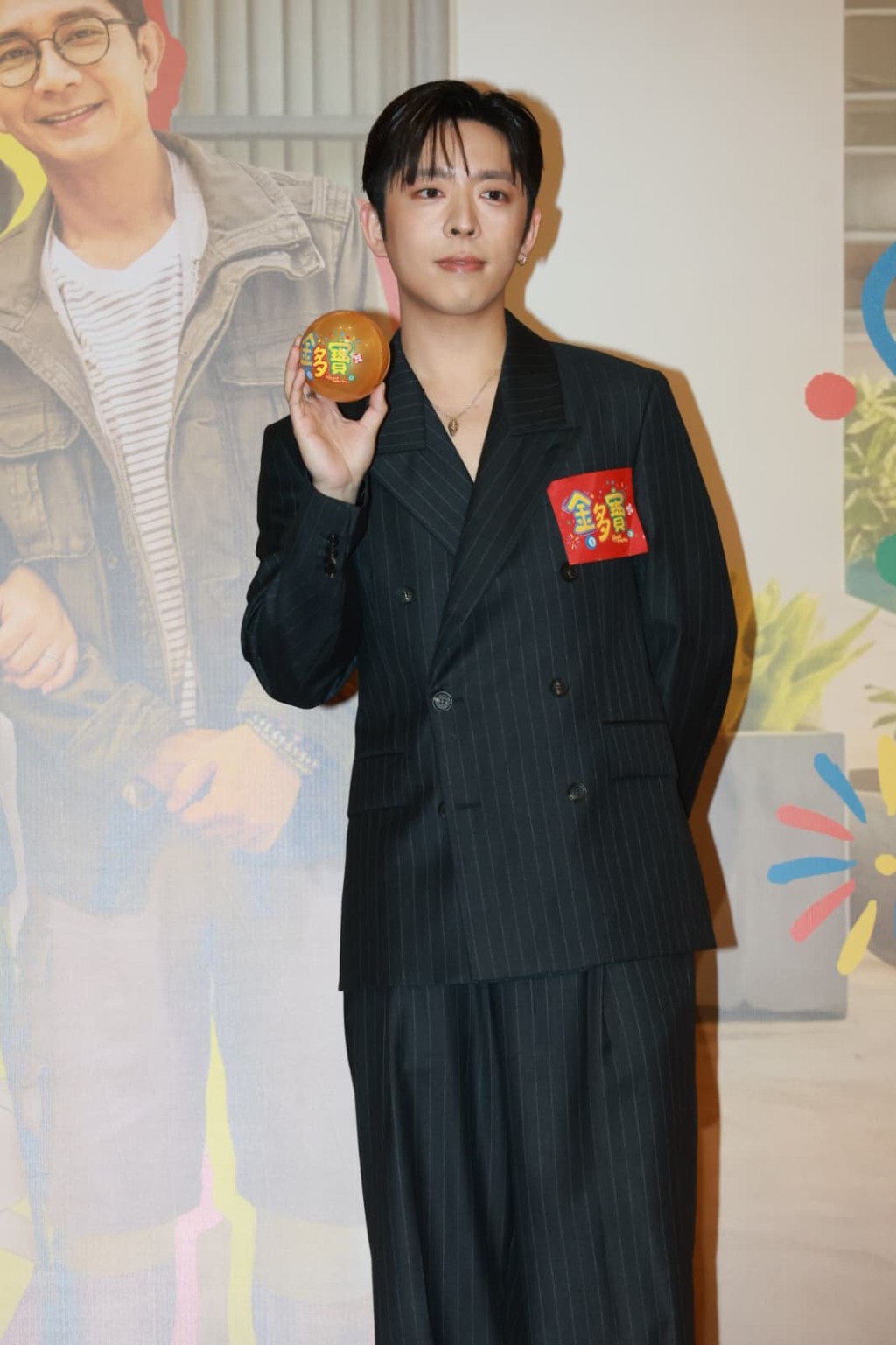 呂爵安對《金多寶》票房有信心。 呂爵安對《金多寶》票房有信心。