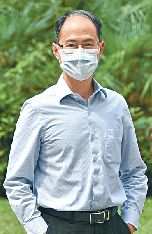 ■天文台台長鄭楚明。 ■天文台台長鄭楚明。
