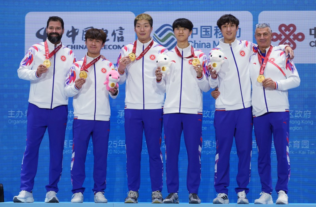 香港代表隊創下歷史佳績，共斬獲9金、2銀、8銅。吳艷玲攝